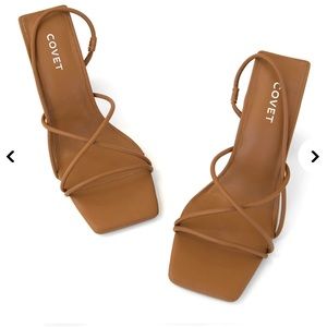 Covet GISELLE Tan Heels